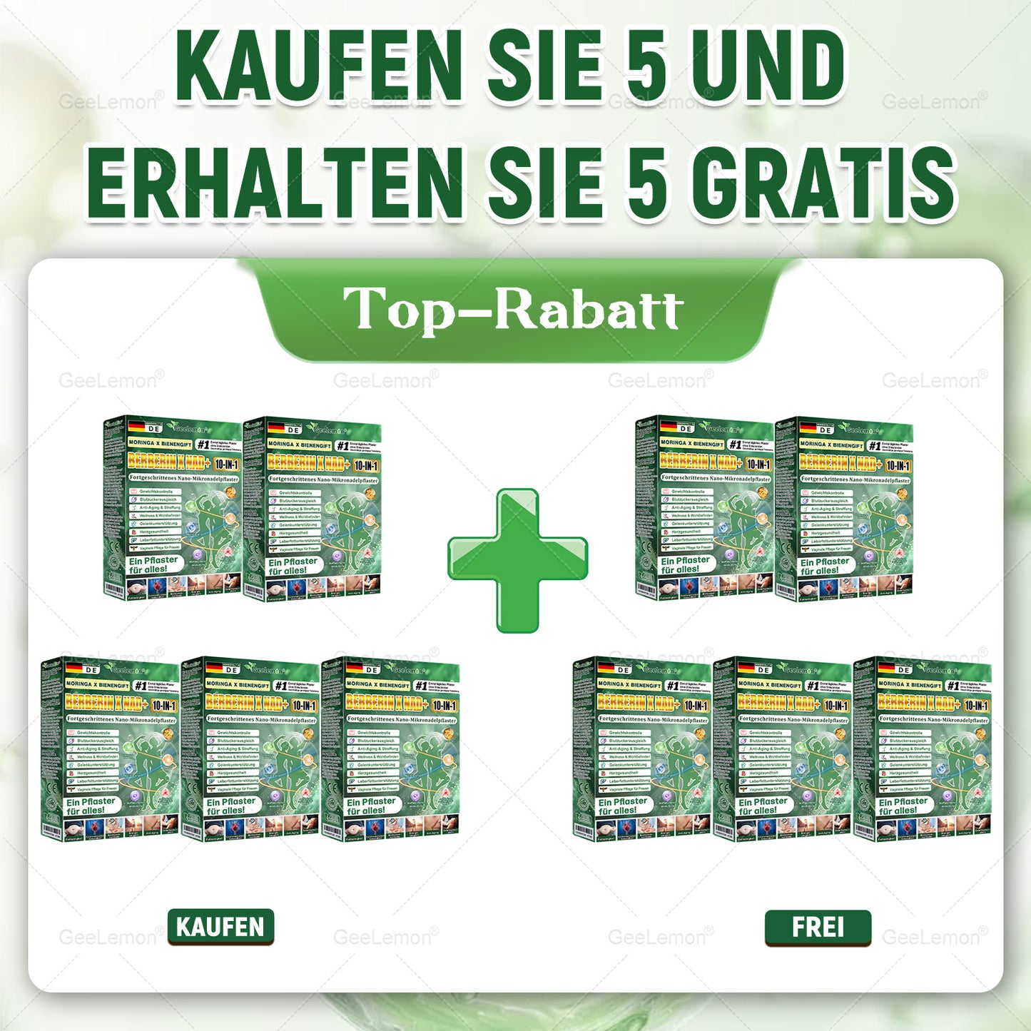 Herzlichen Glückwunsch! Sie haben ein exklusives 𝐆𝐞𝐞𝐋𝐞𝐦𝐨𝐧® Angebot freigeschaltet! Als Dankeschön für Ihre Bestellung erhalten Sie heute zusätzlich 30 % Rabatt. Sichern Sie sich jetzt dieses zeitlich begrenzte Angebot.